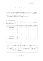 お客さまアンケート画像の表
