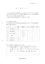 お客さまアンケート画像の表