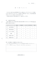 お客さまアンケート画像の表